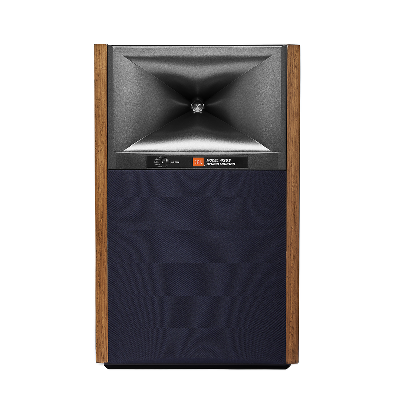 JBL 4309 - Walnut - 6.5-inch (165mm) 2-way Bookshelf Loudspeaker - Detailshot 1 image number null